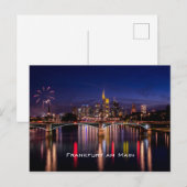 Frankfurt am Main, Duitsland Briefkaart (Voorkant / Achterkant)