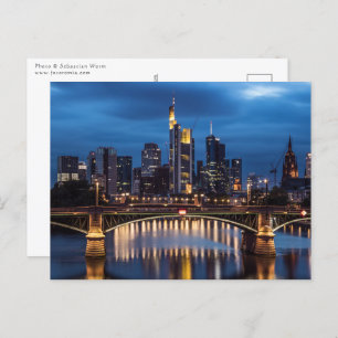 Frankfurt am Main Duitsland Briefkaart