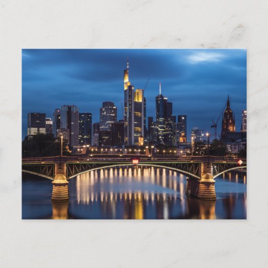 Frankfurt am Main Duitsland Briefkaart (Voorkant)