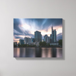 Frankfurt am Main Duitsland Canvas Afdruk