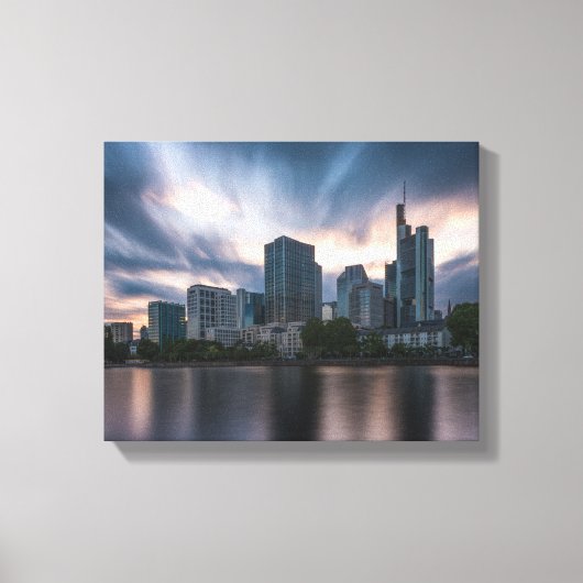 Frankfurt am Main Duitsland Canvas Afdruk (Voorkant)