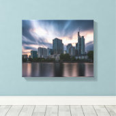 Frankfurt am Main Duitsland Canvas Afdruk (Insitu (Houten vloer))