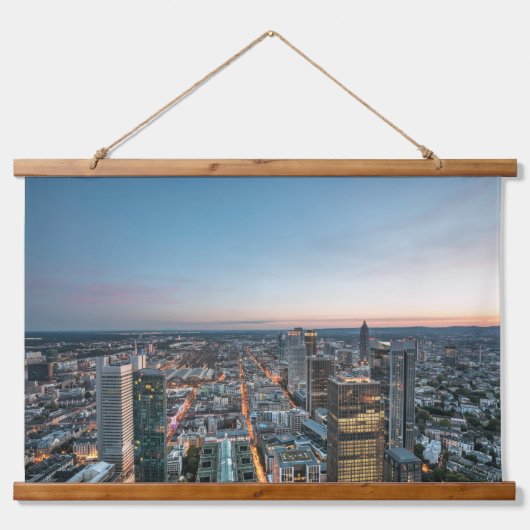 Frankfurt am Main Duitsland Hangend Wandkleed (Voorkant)
