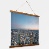 Frankfurt am Main Duitsland Hangend Wandkleed (Gebogen)