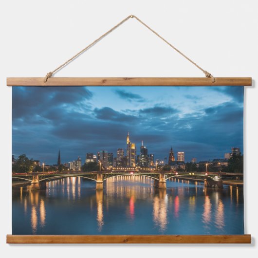 Frankfurt am Main Duitsland Hangend Wandkleed (Voorkant)