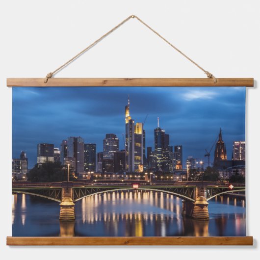 Frankfurt am Main Duitsland Hangend Wandkleed (Voorkant)