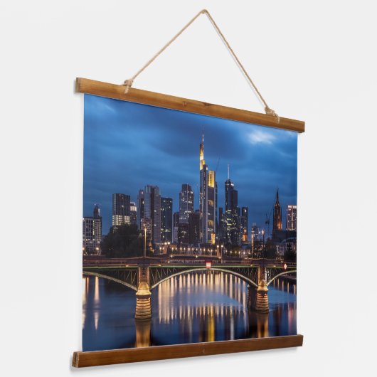 Frankfurt am Main Duitsland Hangend Wandkleed (Gebogen)