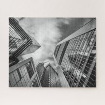 Frankfurt am Main Duitsland Jigzaag Puzzle