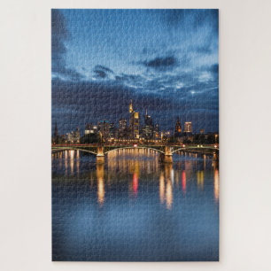 Frankfurt am Main Duitsland Jigzaag Puzzle Legpuzzel