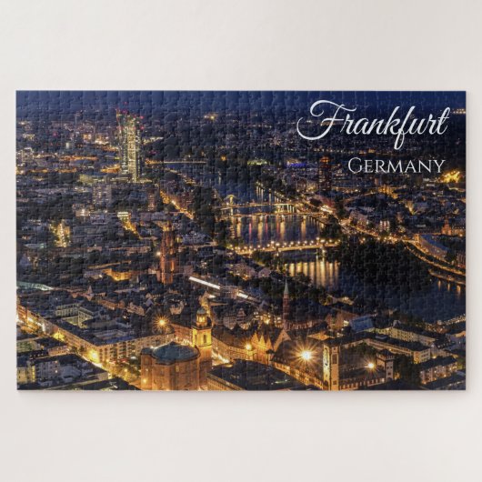 Frankfurt am Main Duitsland Jigzaapuzzle Legpuzzel (Horizontaal)