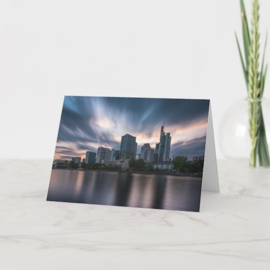 Frankfurt am Main Duitsland Kaart (Voorkant)