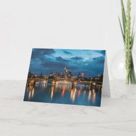 Frankfurt am Main Duitsland Kaart