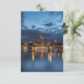 Frankfurt am Main Duitsland Kaart (Staand voorkant)