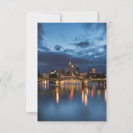 Frankfurt am Main Duitsland Kaart