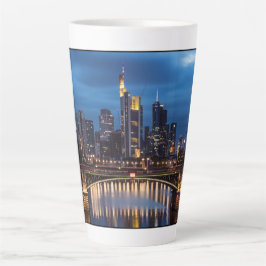 Frankfurt am Main Duitsland Latte Mok