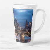 Frankfurt am Main Duitsland Latte Mok (Rechts)