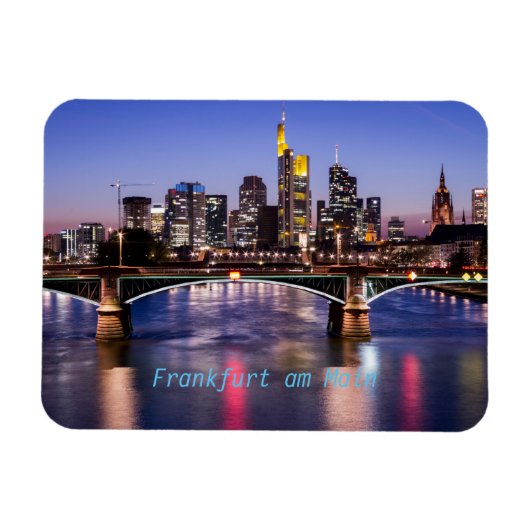 Frankfurt am Main, Duitsland Magneet (Horizontaal)