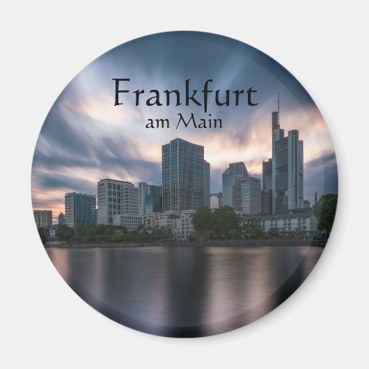 Frankfurt am Main Duitsland Magneet (Voorkant)