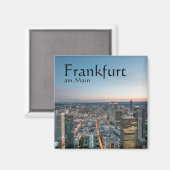 Frankfurt am Main Duitsland Magneet (Voorkant / Achterkant)