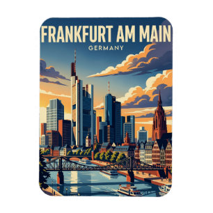 Frankfurt am Main Duitsland Magneet