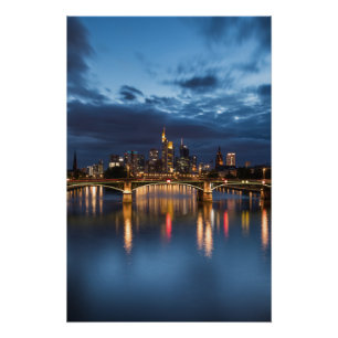 Frankfurt am Main Duitsland Perfect Poster