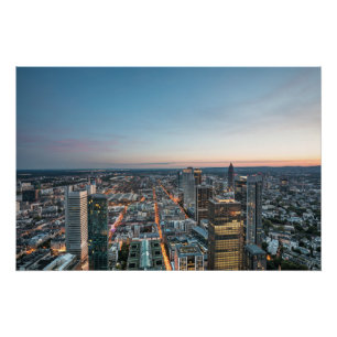 Frankfurt am Main Duitsland Perfect Poster