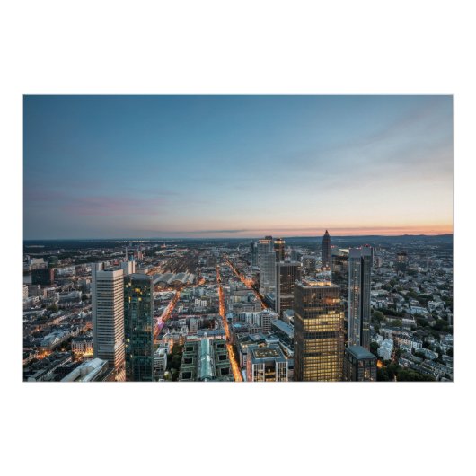 Frankfurt am Main Duitsland Perfect Poster (Voorkant)