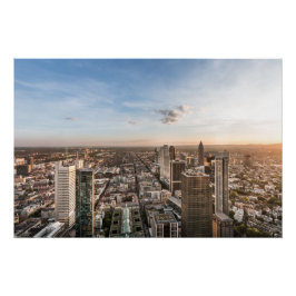 Frankfurt am Main Duitsland Perfect Poster