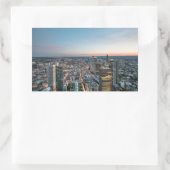 Frankfurt am Main Duitsland Rechthoekige Sticker (Tas)