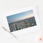 Frankfurt am Main Duitsland Rechthoekige Sticker (Envelop)