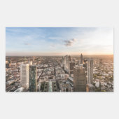 Frankfurt am Main Duitsland Rechthoekige Sticker (Voorkant)