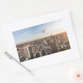 Frankfurt am Main Duitsland Rechthoekige Sticker (Envelop)