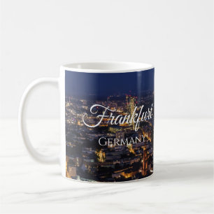 Frankfurt am Main Duitsland Reis Souvenir Koffiemok