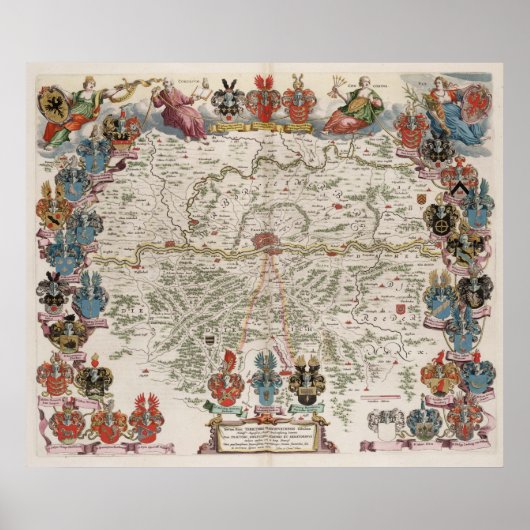 Frankfurt-am-Main Poster (Voorkant)