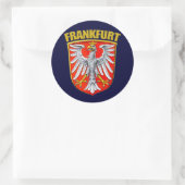 Frankfurt am Main Ronde Sticker (Tas)