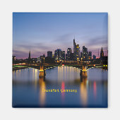 Frankfurt Bridge, Duitsland Magneet (Voorkant)