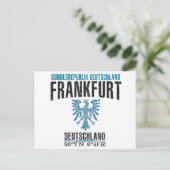 Frankfurt Briefkaart (Staand voorkant)