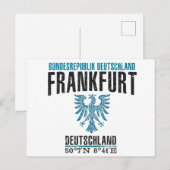 Frankfurt Briefkaart (Voorkant / Achterkant)