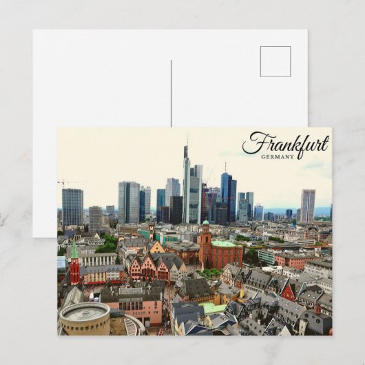 Frankfurt Briefkaart (Voorkant / Achterkant)