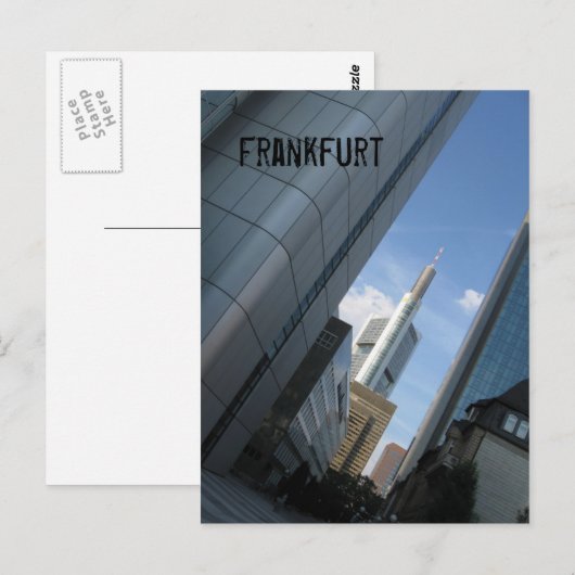 Frankfurt Briefkaart (Voorkant / Achterkant)