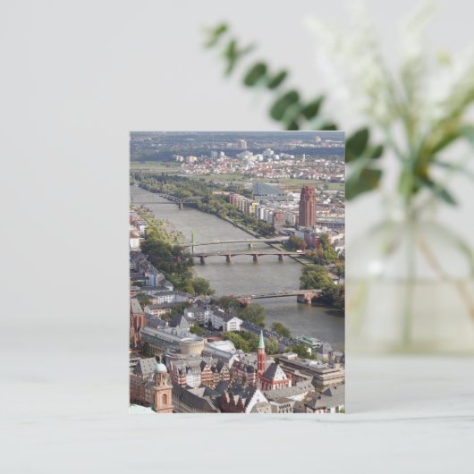 frankfurt briefkaart (Staand voorkant)