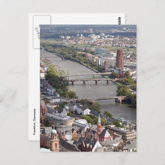 frankfurt briefkaart (Voorkant / Achterkant)