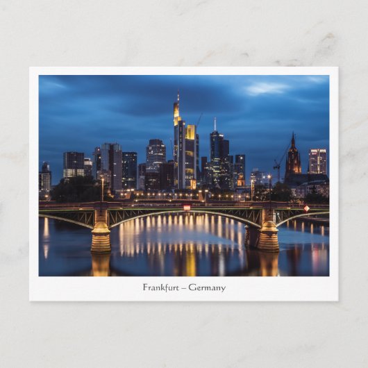 Frankfurt Briefkaart (Voorkant)