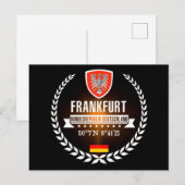 Frankfurt Briefkaart (Voorkant / Achterkant)