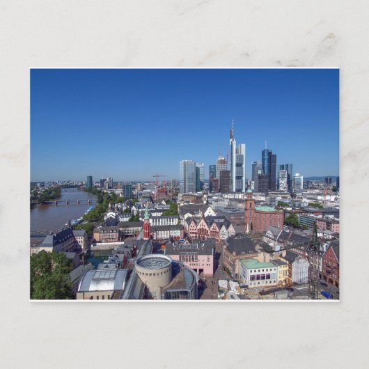 Frankfurt Briefkaart (Voorkant)