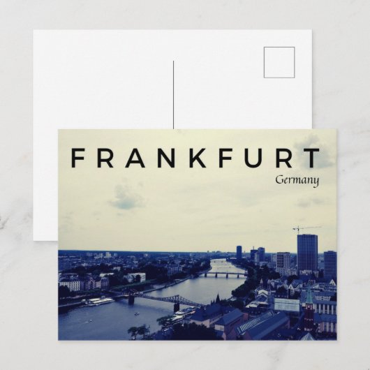 Frankfurt Briefkaart (Voorkant / Achterkant)