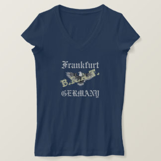 FRANKFURT, DUITSLAND, BRAT, T-SHIRT, ELGF, BLUE T- T-SHIRT