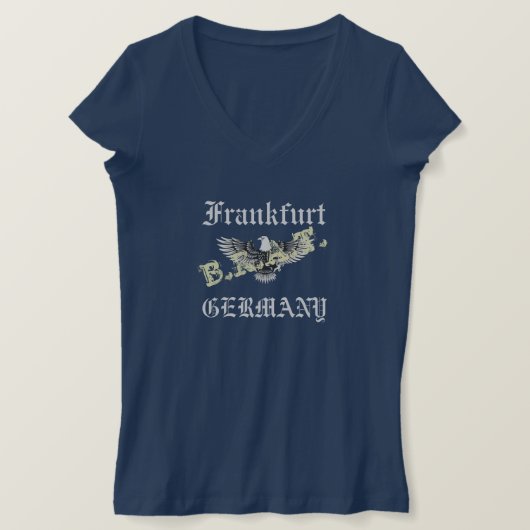 FRANKFURT, DUITSLAND, BRAT, T-SHIRT, ELGF, BLUE T- T-SHIRT (Design voorkant)