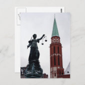Frankfurt, Duitsland Briefkaart (Voorkant / Achterkant)