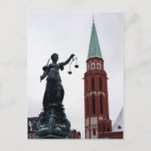 Frankfurt, Duitsland Briefkaart (Voorkant)